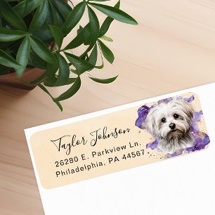 Maltese Return Address Label
