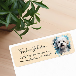 Maltese Return Address Label