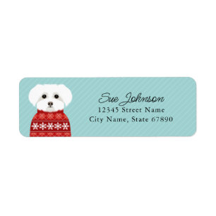 Maltese Return Address Labels