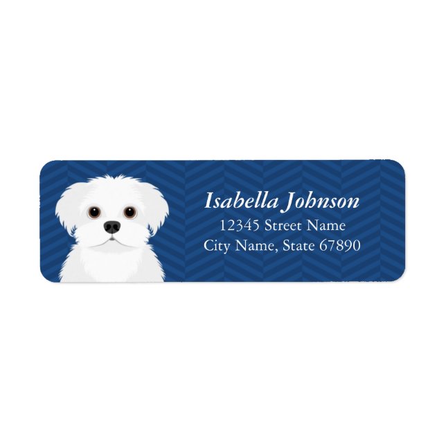 Maltese Return Address Labels (Front)