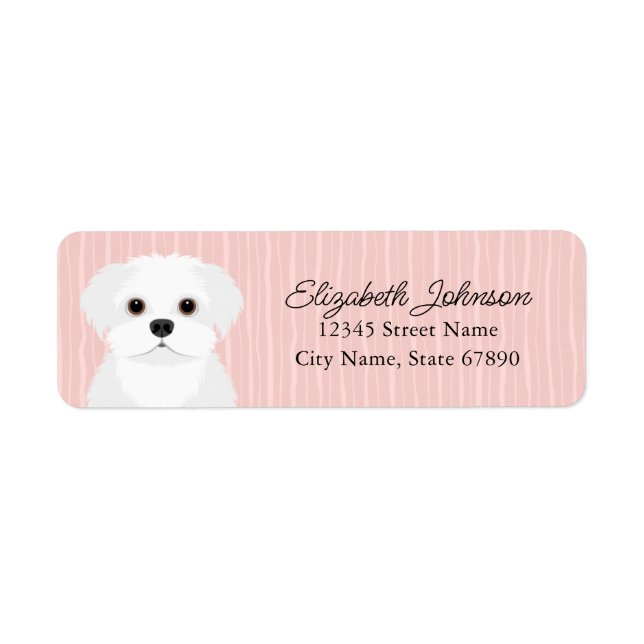 Maltese Return Address Labels (Front)