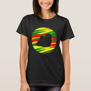 Maltese Shih Tzu Silhouette Dog T-Shirt