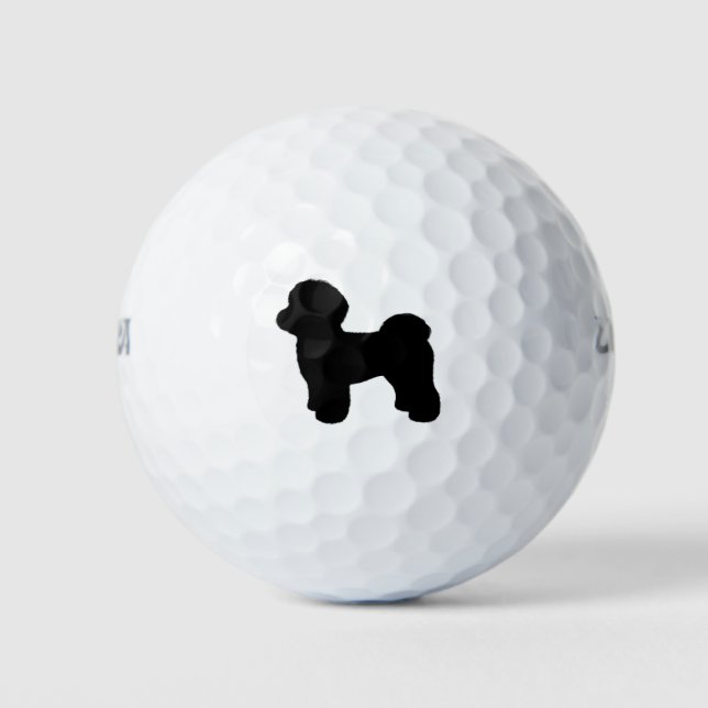 Maltese Silhouette Golf Balls (Front)