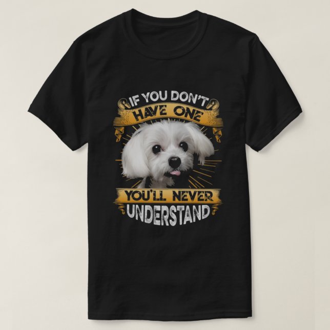 Maltese T-Shirt (Design Front)