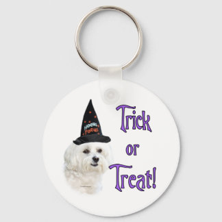MalteseTrick Keychain