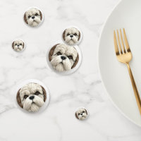 Malti Tzu Dog 3D Inspired