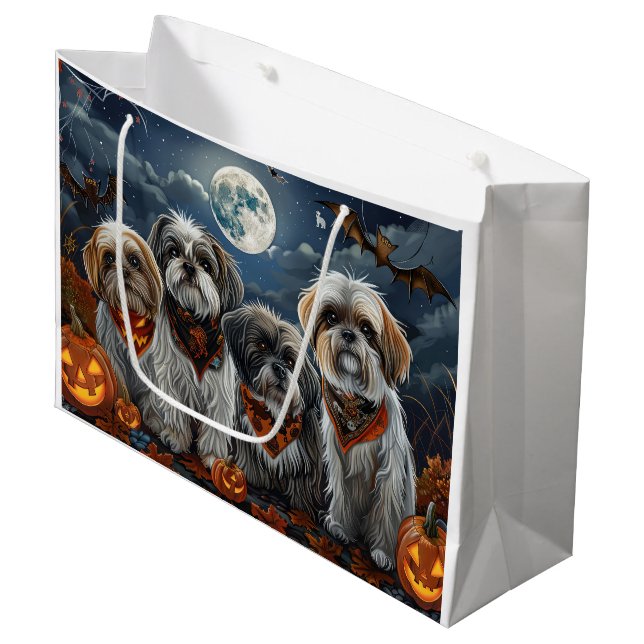 Malti Tzu Halloween Spooky Large Gift Bag