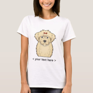 Maltipoo Cartoon Personalized T-Shirt
