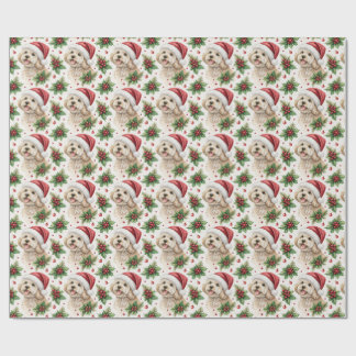 Maltipoo Christmas Wrapping Paper