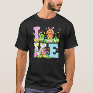 Maltipoo Dog Easter Egg Hunt Funny Love Maltipoo E T-Shirt