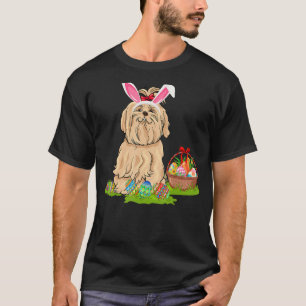 Maltipoo Dog Easter Egg Hunting Bunny Maltipoo Eas T-Shirt