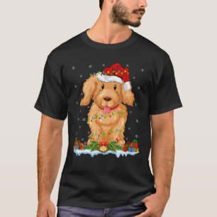 Maltipoo Dog Lover Family Matching Santa Maltipoo T-Shirt