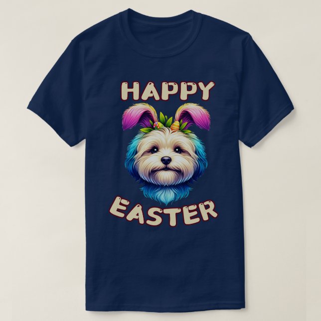 Maltipoo Easter Bunny 3 T-Shirt (Design Front)