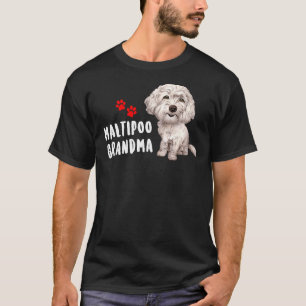 Maltipoo Grandma Design Perfect For Maltese Poodle T-Shirt