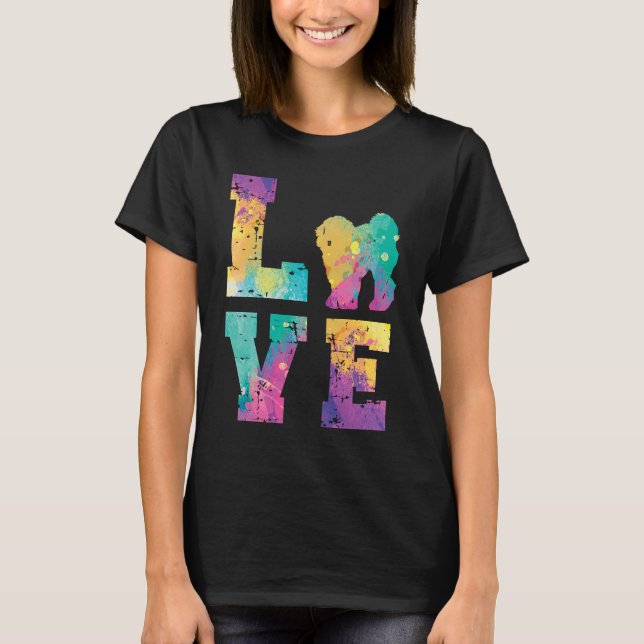 Maltipoo Love T-Shirt (Front)