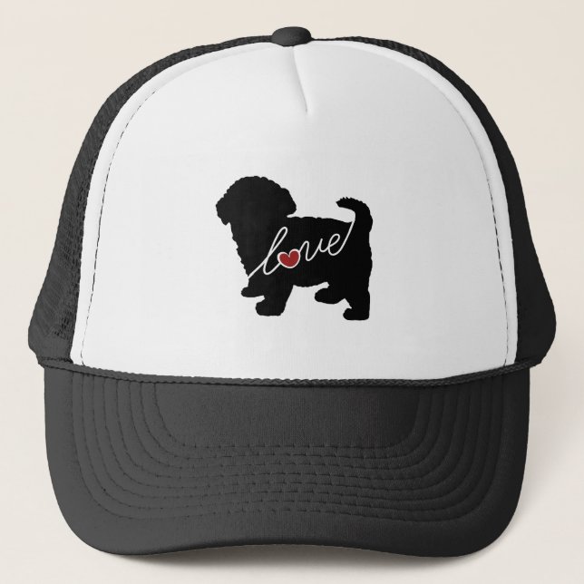 Maltipoo Love Trucker Hat (Front)