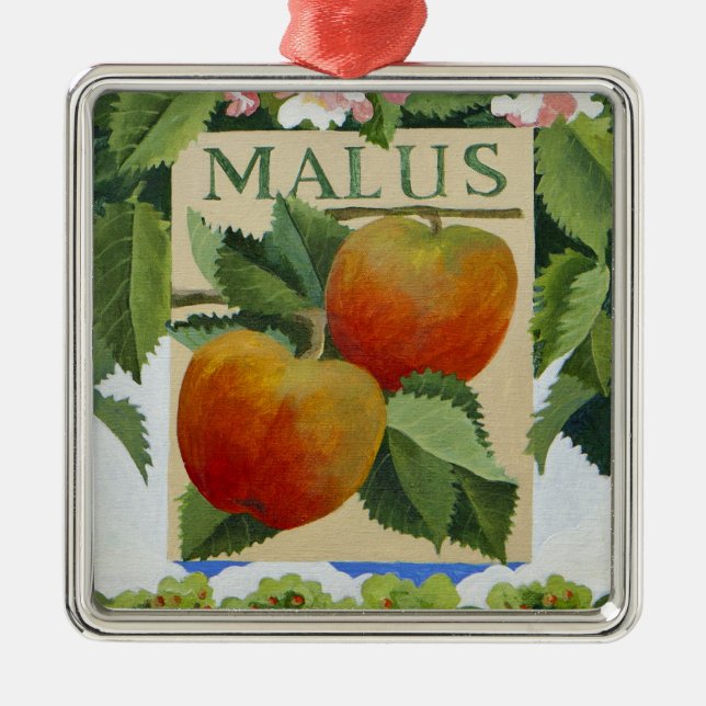 Malus Metal Ornament (Front)