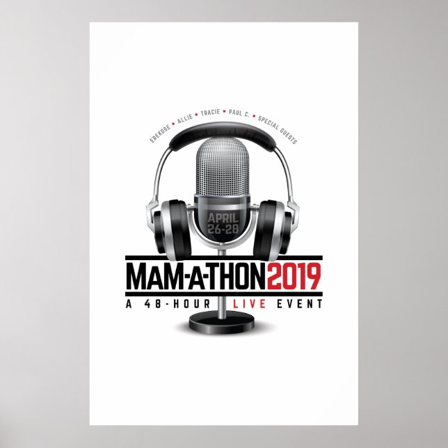 MaM-a-Thon Poster 24x36 (Front)