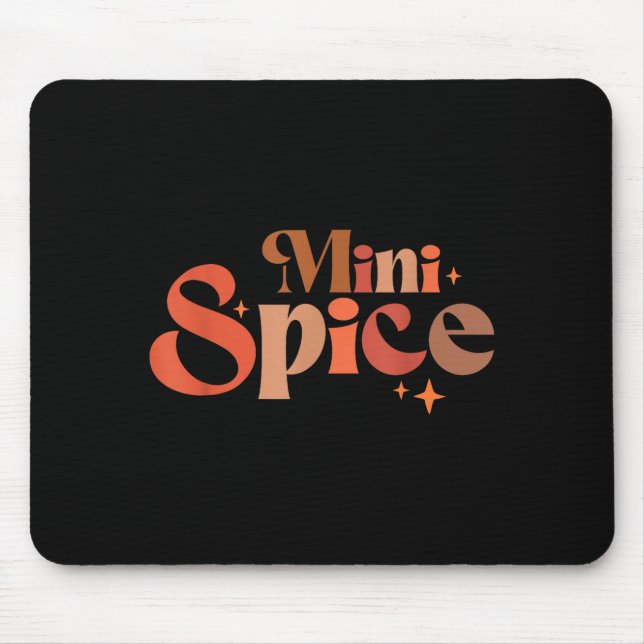 Mama &amp; Mini Pumpkin Sce Autumn Cozy Fall Seaso Mouse Pad (Front)