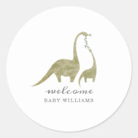 Mama and Baby Dinosaur Neutral Baby Shower