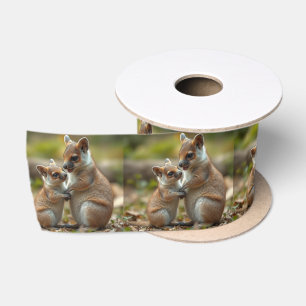 Mama And Baby Quokka Life Lessons, Satin Ribbon