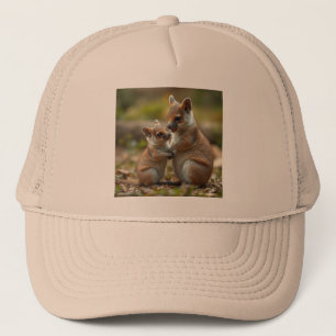 Mama And Baby Quokka Life Lessons, Trucker Hat