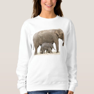 Mama & Baby Elephant Sweatshirt
