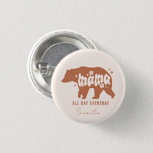 Mama Bear 1 Inch Round Button