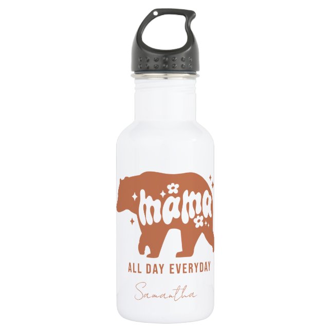 Mama Bear - All Day Everyday 532 Ml Water Bottle (Front)