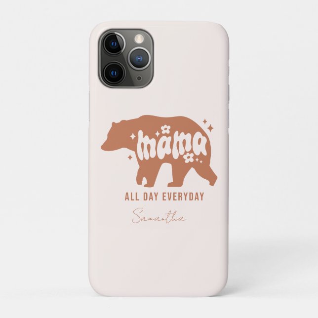 Mama Bear - All Day Everyday Case-Mate iPhone Case (Back)