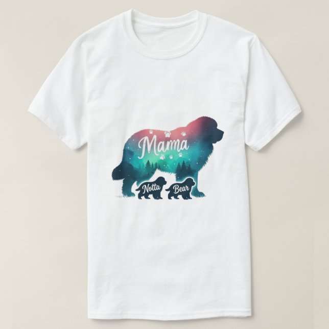 Mama Bear and Cubs T-Shirt (Design Front)