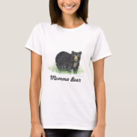 Mama bear Black bear,t shirt