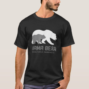 Mama Bear Brain Tumour Awareness For Women Men T-Shirt