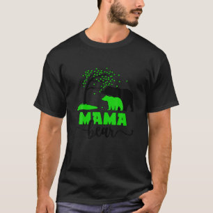 Mama Bear Cerebral Palsy Mom Of A Cerebral Palsy W T-Shirt