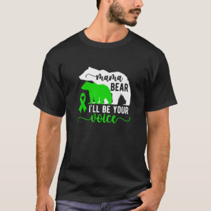 Mama Bear Cerebral Palsy Mom Of A Cerebral Palsy W T-Shirt