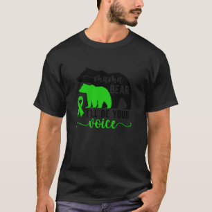 Mama Bear Cerebral Palsy Mom Of A Cerebral Palsy W T-Shirt