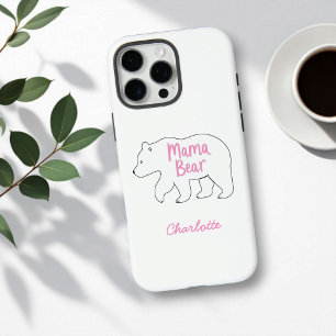 Mama Bear Cute & Funny Mother's Day iPhone 16 Pro Max Case
