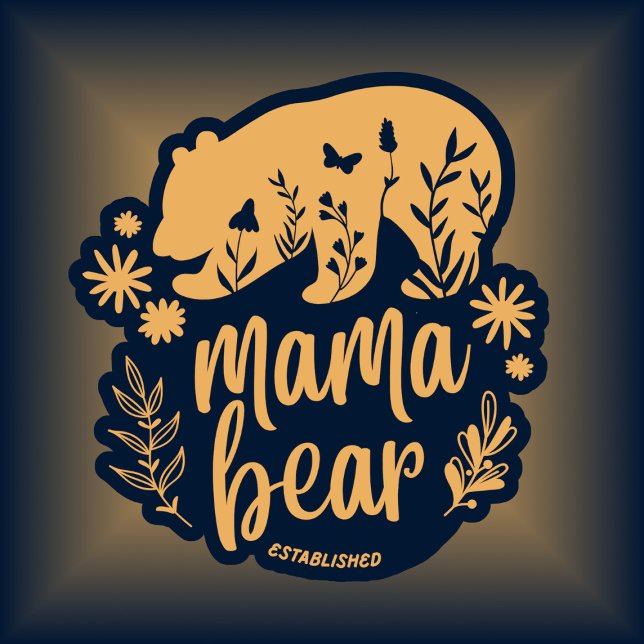 Mama Bear Established 2024 Boho T-Shirt (Creator Uploaded)