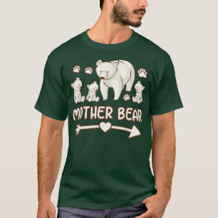 mama bear  for women, mama bear 3 cub shirts 
