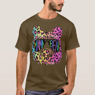 Mama Bear Funny Sunglass Graphic Tees Best Mom Of