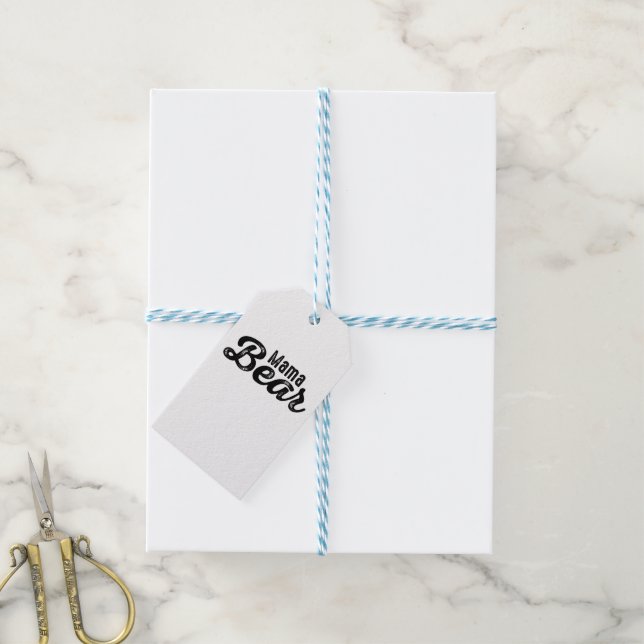 Mama Bear Gift Tags (With Twine)