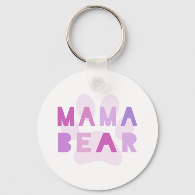 Mama bear keychain (Front)