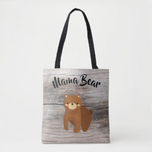 Mama Bear - Large Family Mom Gift Tote Bag