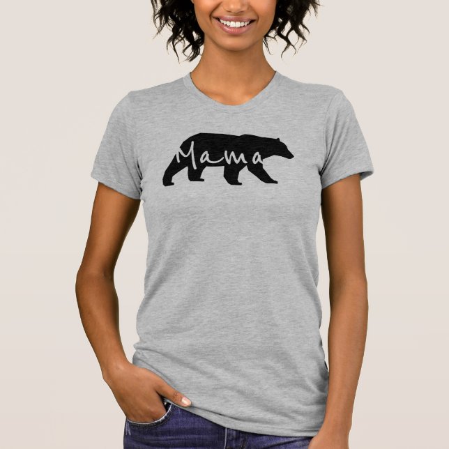 Mama Bear Mom TShirt (Front)
