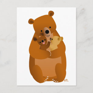 Mama Bear (no background) Postcard