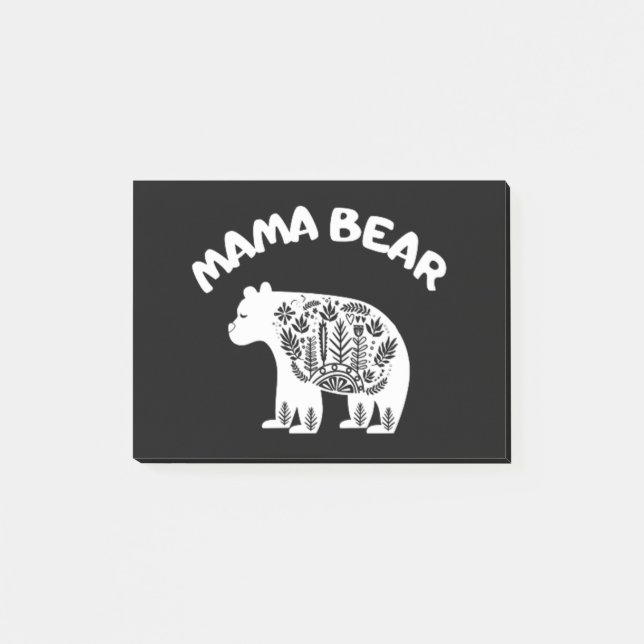Mama Bear Post-it Notes (Front)