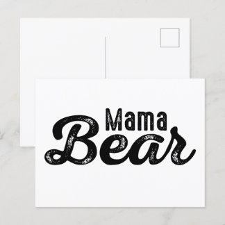 Mama Bear Postcard