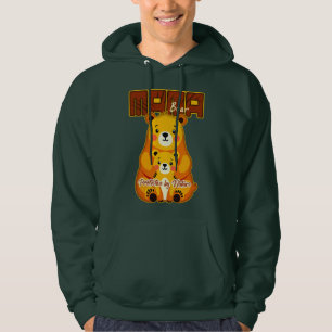 Mama Bear Protective Love – Cute Mother Bear Desig Hoodie
