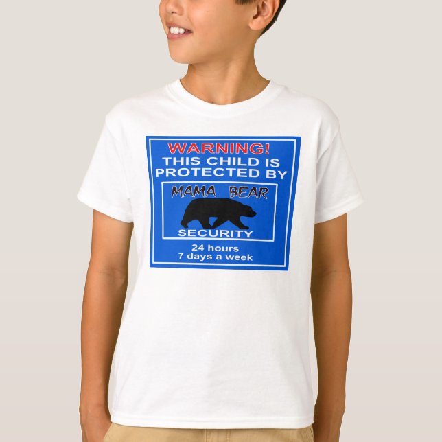 Mama Bear Security T-shirt (Front)
