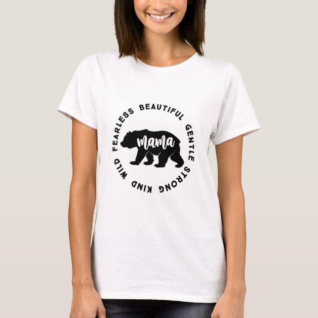 Mama Bear, T-shirt familial (Devant)